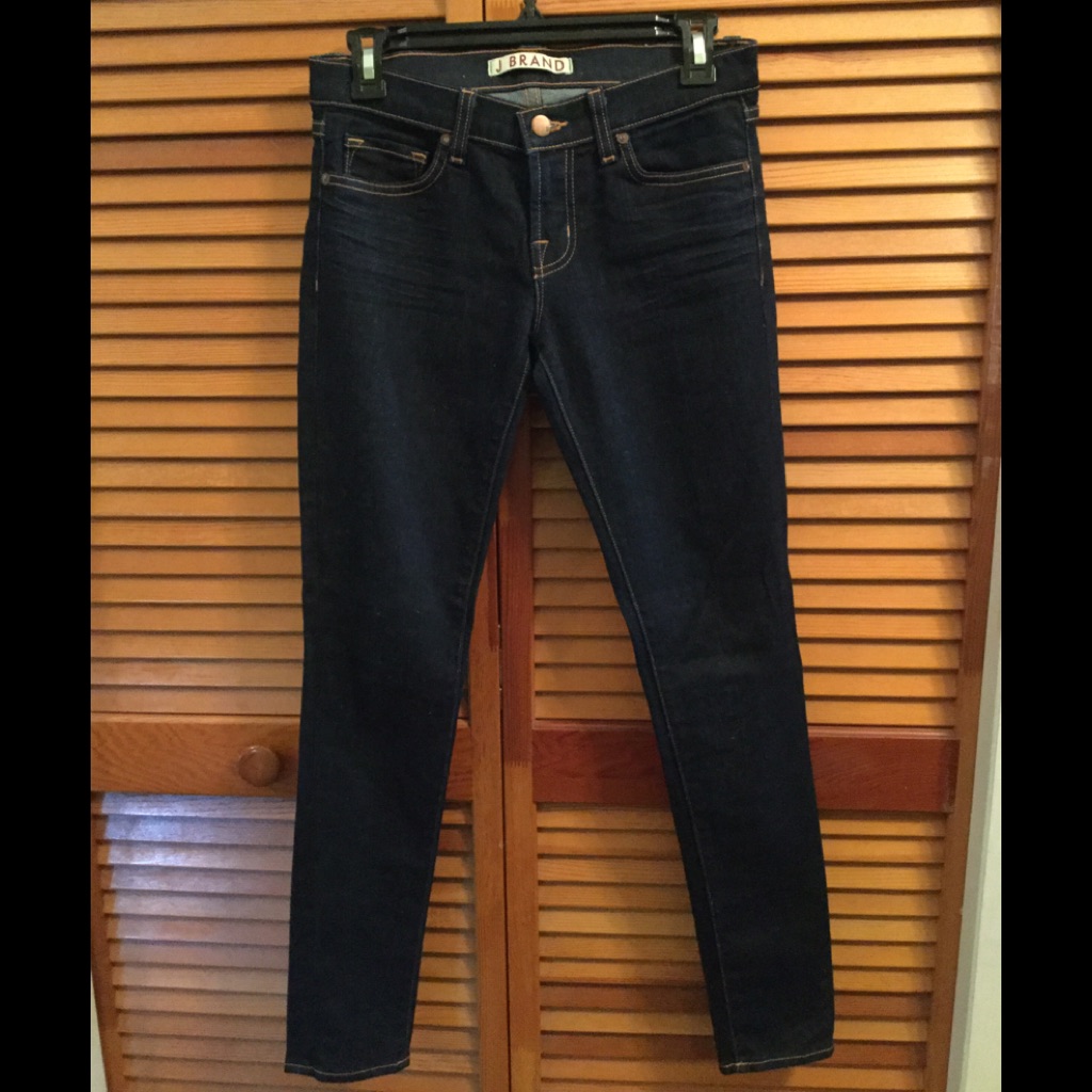 Nwot J Brand 910 Ink Dark Skinny Jean Sz 26